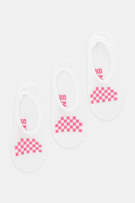 Vans skarpety stopki damskie 3-pack białe VN000QCAJU41