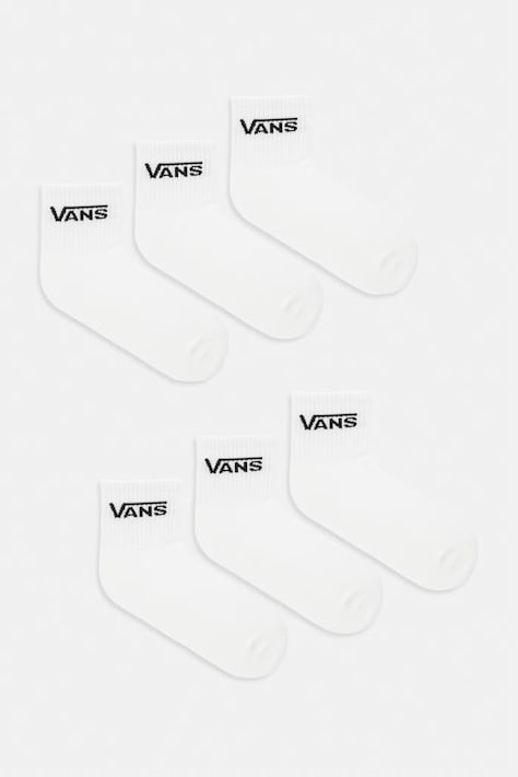 Vans skarpety 6-pack białe VN000QCCWHT1
