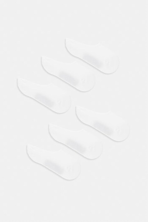 Vans skarpety stopki 6-pack białe VN000QCDWHT1