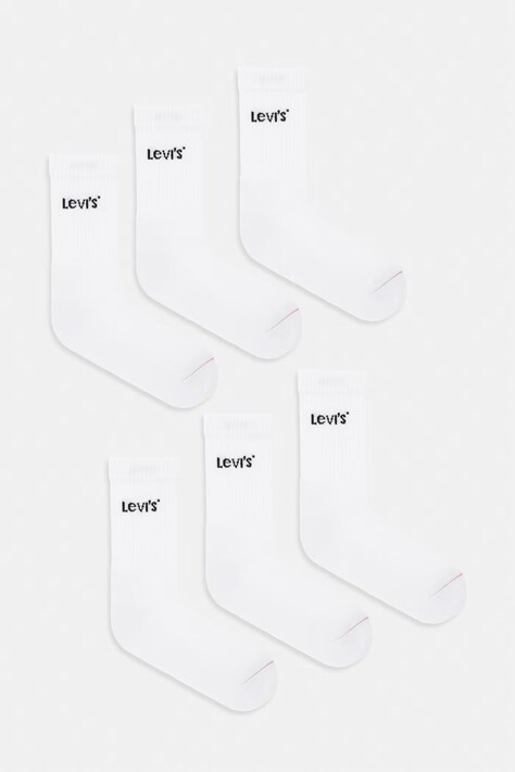Levi's Skarpety 6-pack białe 37157-1644