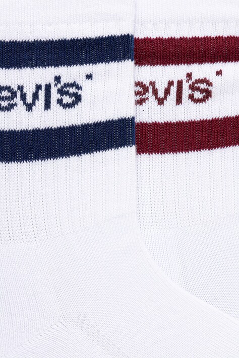 Levi's κάλτσες 2-pack λευκές 37157-1550