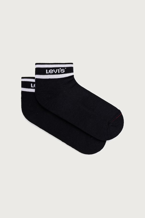 Levi's čarape 2-pack crne 37157-1540