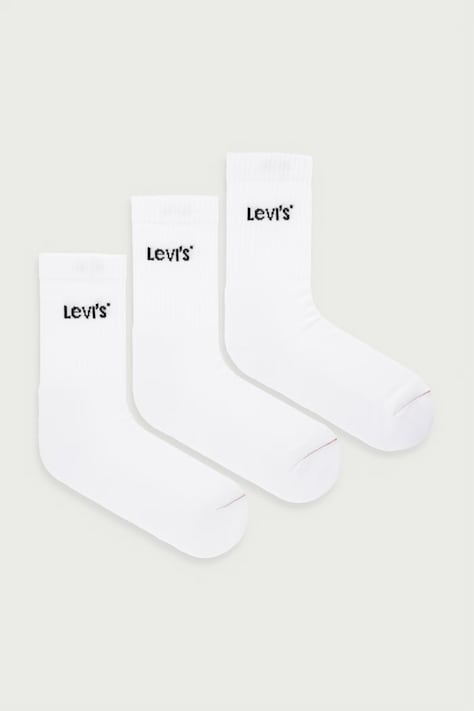 Levi's κάλτσες 3-pack λευκές 37157-1526