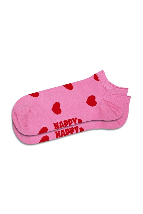 Happy Socks Skarpety z bawełną różowe P000962