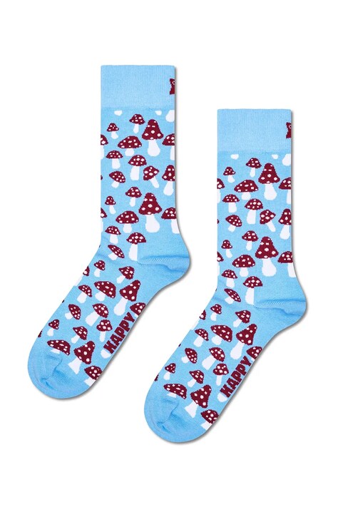 Happy Socks Skarpety z bawełną niebieskie P006549