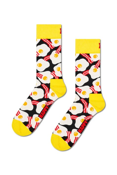 Happy Socks Skarpety z bawełną żółte P006545