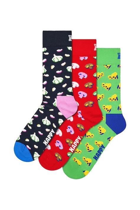 Happy Socks Skarpety z bawełną 3-pack multicolor P006064