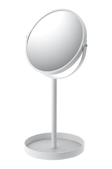 Yamazaki oglindă de baie Tower 17,5 x 14 x 33 cm culoarea alb