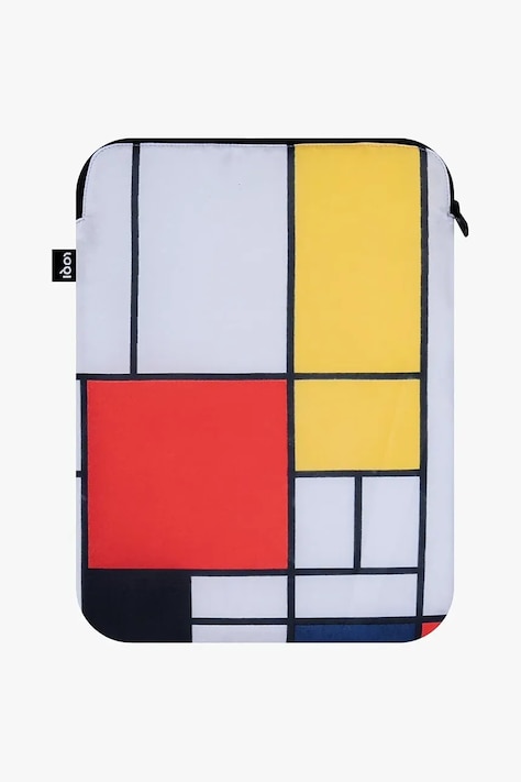 Θήκη φορητού υπολογιστή LOQI Museum x Piet Mondrian 14" χρώμα: πολύχρωμο