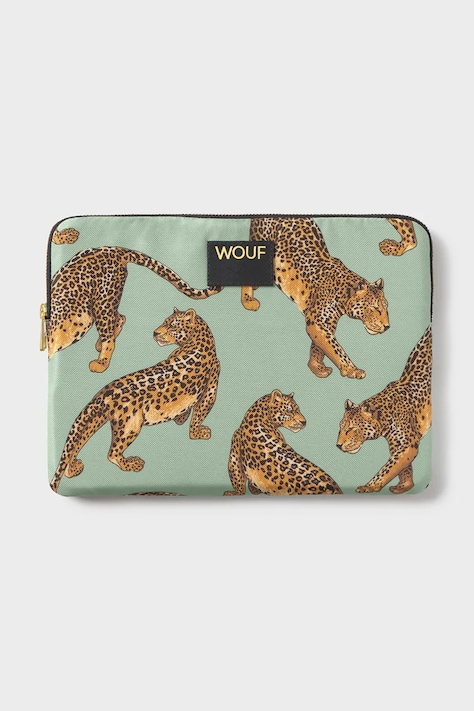 WOUF husă ipad Emerald Leopard 29 x 21 cm SI260002