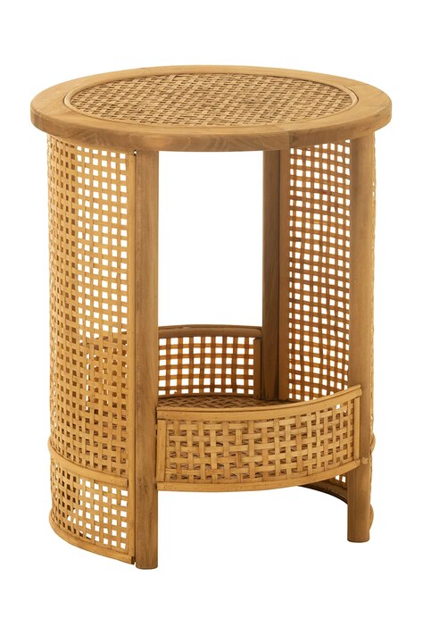 J-Line stolik kolor żółty