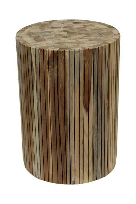 Stolík home & lifestyle béžová farba
