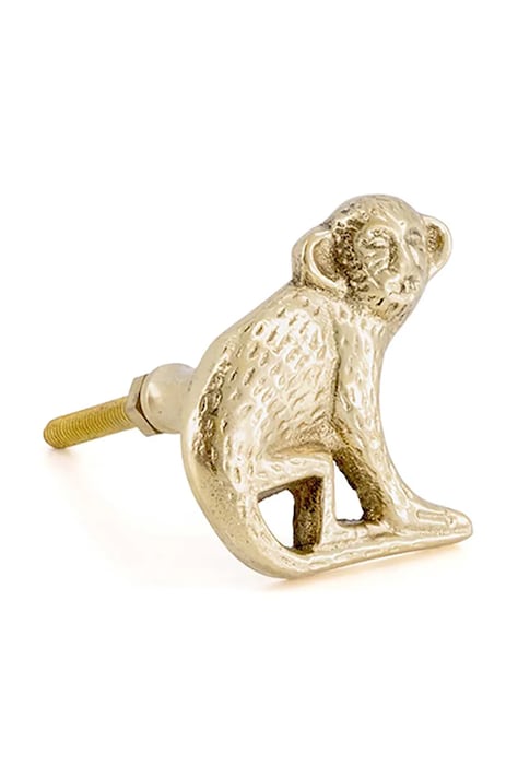 Πόμολo Doing Goods Peppin Monkey Knob χρώμα: κίτρινο