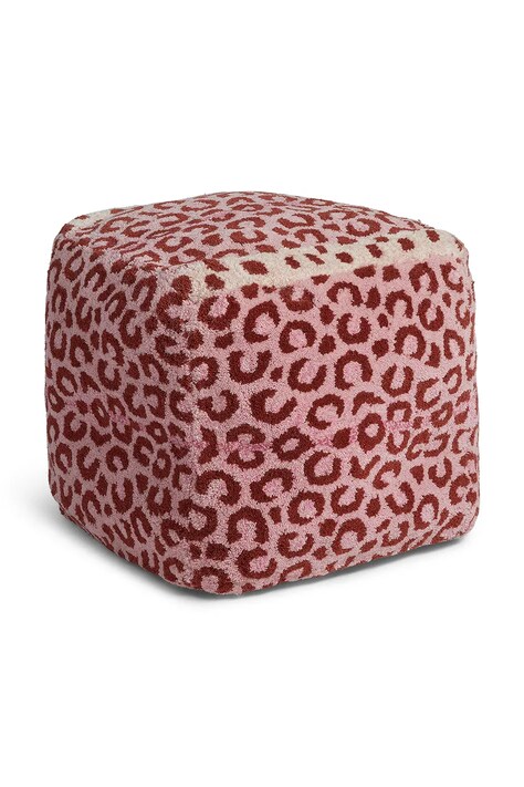 Пуф Doing Goods Pink Leopard Pouf S