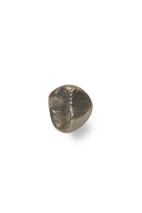 Nábytková rukojeť ferm LIVING Gravel Hook šedá barva