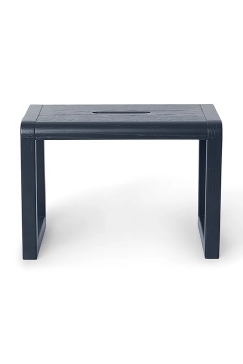 ferm LIVING stołek Little Architect Stool kolor granatowy