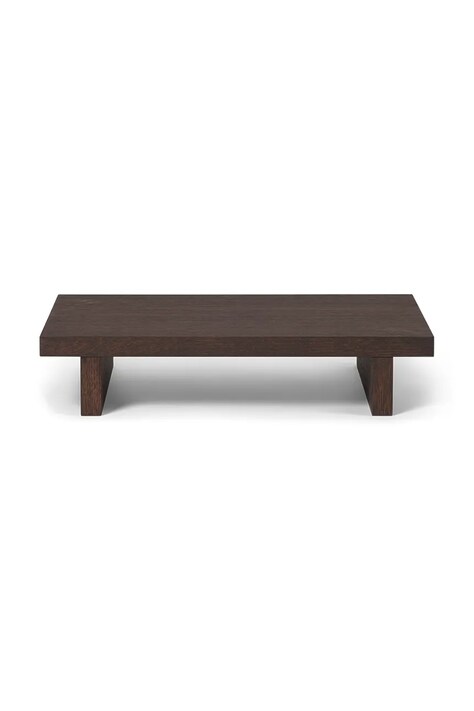 Stolík ferm LIVING Kona hnedá farba