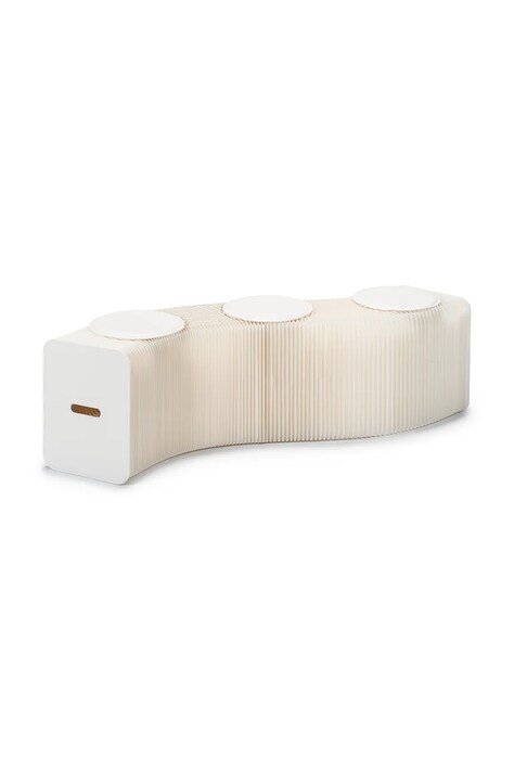 Skladací nábytok na sedenie Palais Royal 42 - 220 cm biela farba
