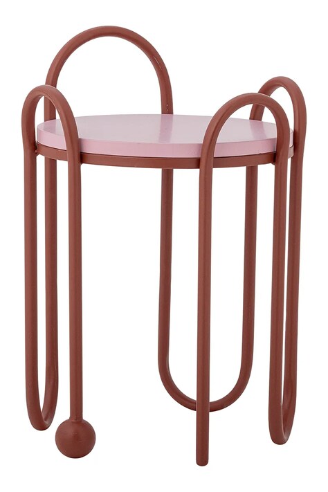 Bloomingville masă pliantă cu tavă Whimsica 30,5 x 46 cm culoarea roșu