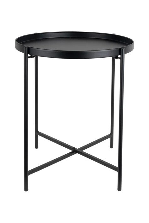 Leitmotiv masă pliantă cu tavă 40 x 49 cm culoarea negru