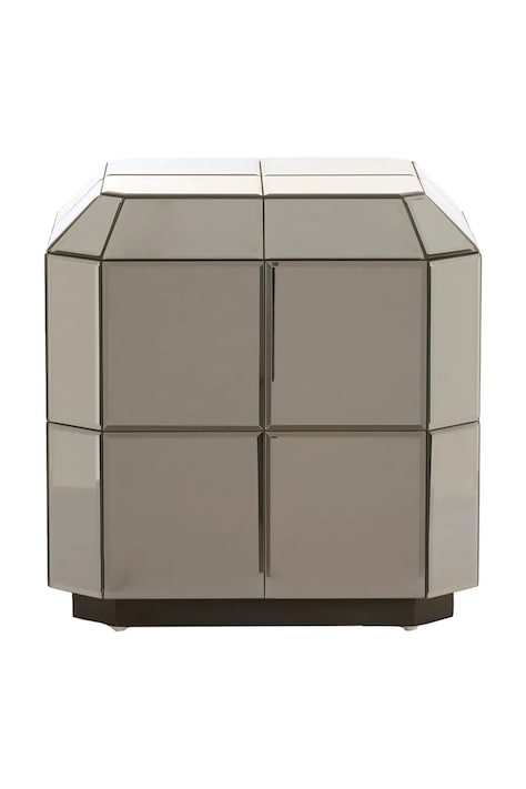 Τραπέζι Light & Living Luciano 40 x 40 x 40 cm χρώμα: καφέ