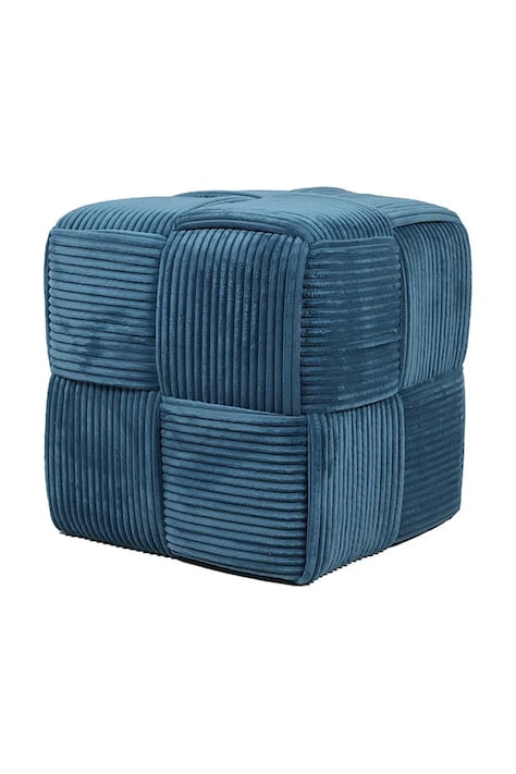 Affek Design pufa Wiki 42,5 x 42,5 x 43 cm kolor niebieski