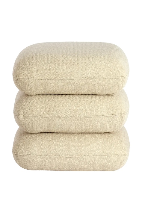 Light & Living pufa Laurie 44,5 x 44,5 x 44,5 cm kolor beżowy