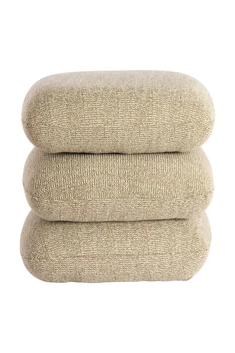 Light & Living pufa Laurie 44,5 x 44,5 x 44,5 cm kolor beżowy