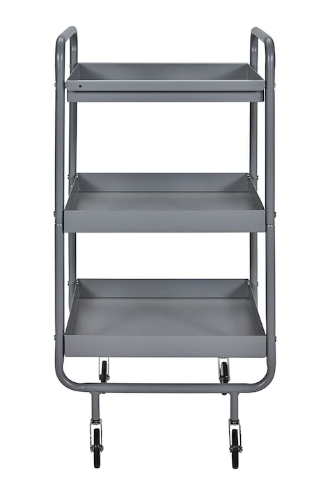 House Doctor mebel z kółkami HDRoll 42 x 85 x 38 cm kolor szary 208583013