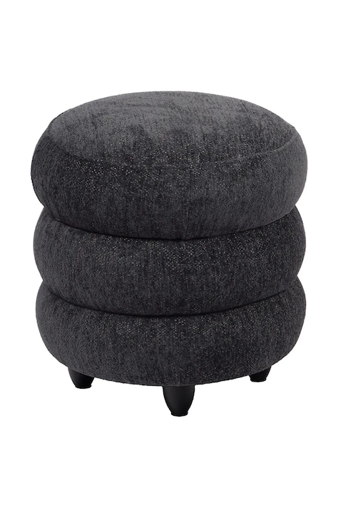 Пуф home & lifestyle 42 x 45 cm в черно 170147