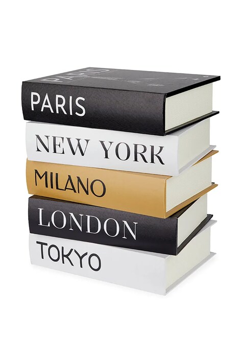 Balvi stolik Metropolitan Book 38 x 33 x 27 cm kolor multicolor 27958