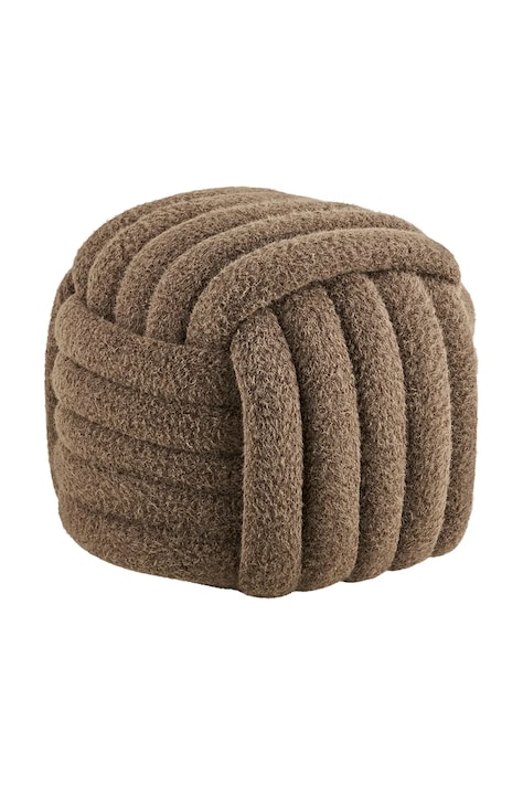 House Nordic pufa z materiału tekstylnego 48 x 48 x 43 cm 1501246