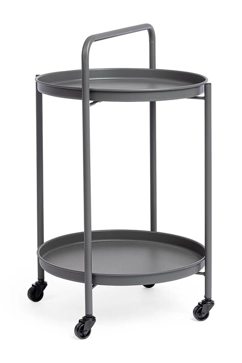 Bizzotto mebel z kółkami ze stali malowanej proszkowo 44,5 x 70 cm 804945