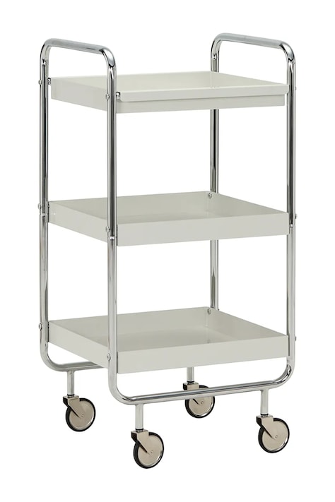 House Doctor mebel z kółkami HDRoll 42 x 38 x 85 cm kolor biały 900000966