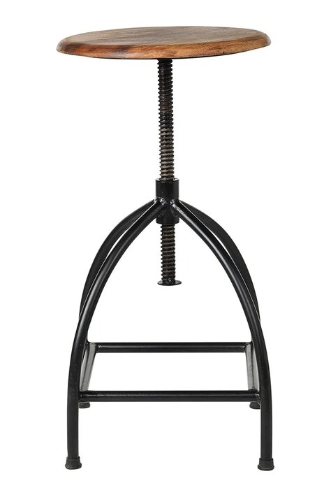 Broste Copenhagen Stołek z żelaza Sire 33 x 46 cm 70010111