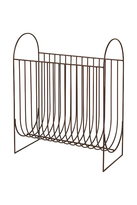 Broste Copenhagen Stojak na magazyny z żelaza Maggie 40 x 20 x 51 cm 71178033