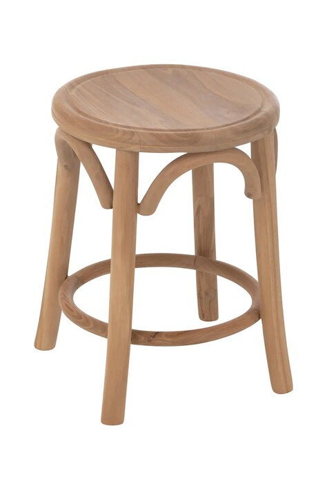 J-Line stołek z drewna teak 34 x 50 cm 47270