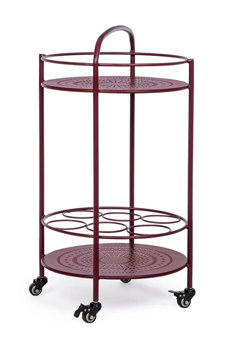 Bizzotto mebel z kółkami ze stali 45 x 81 cm 802890