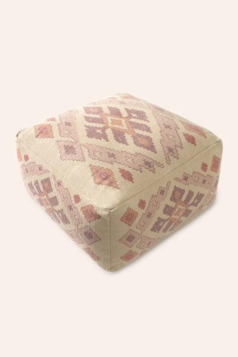 Calma House pufa bawełniana 60 x 60 x 30 cm AISHA 6030 ROS