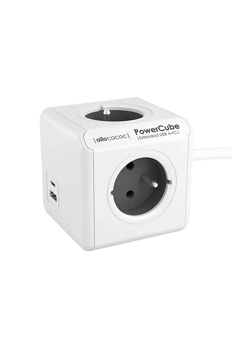 PowerCube rozgałęźnik modułowy PowerCube Extended USB A+C FR 1,5 m kolor biały
