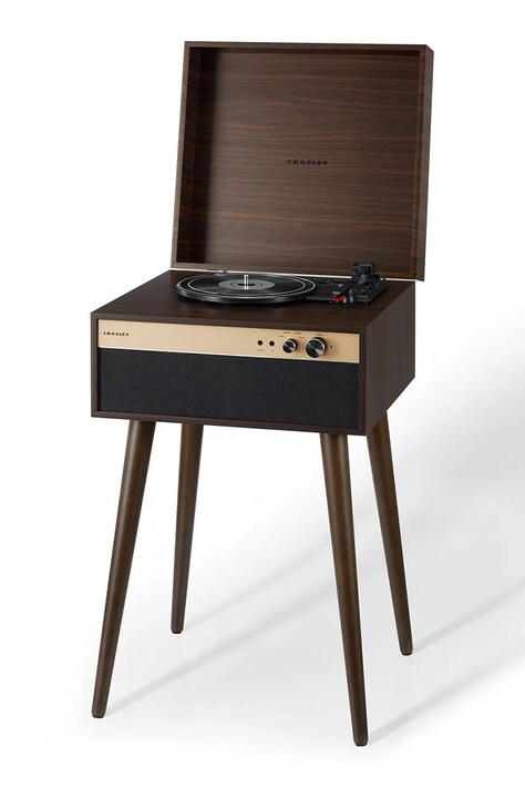 Crosley gramofon wolnostojący Jasper 38 x 35,5 x 67 cm kolor brązowy