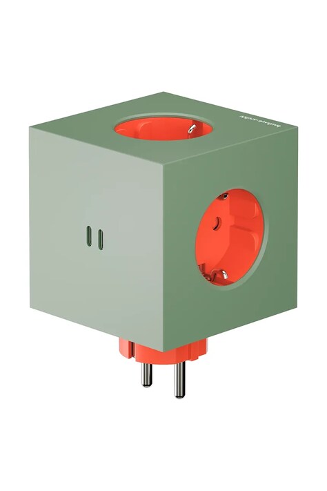 Avolt rozgałęźnik modułowy Bauhaus-Archiv USB-C (30W) kolor zielony SQ2-EUFC30-WMLG1