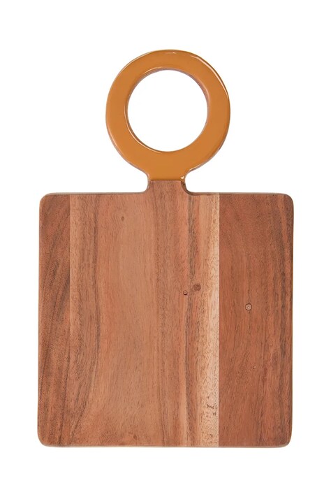 home & lifestyle deska do krojenia 23 x 35 cm kolor pomarańczowy 166857