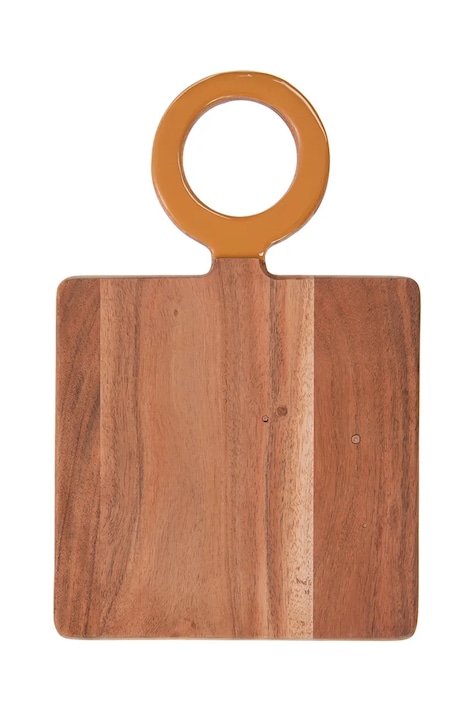 home & lifestyle deska do krojenia 23 x 35 cm kolor pomarańczowy 166857