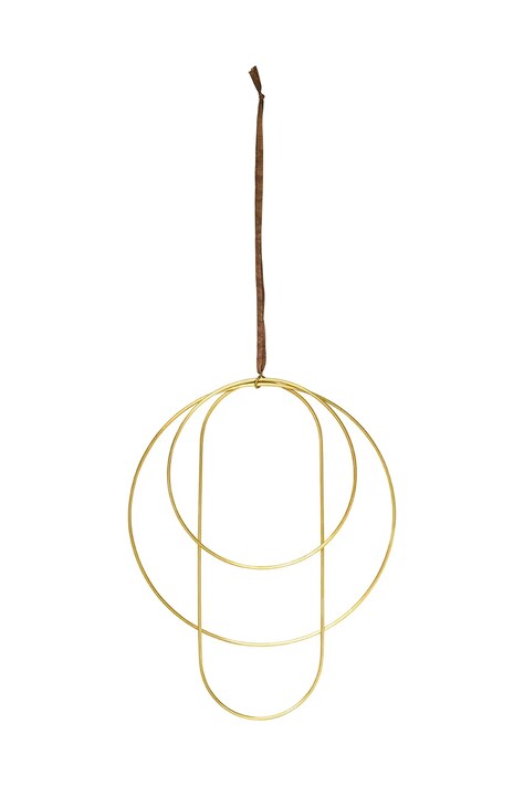 ferm LIVING decoratiune de perete Deco Frames culoarea galben