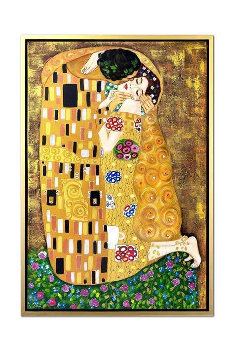 Репродукция, написанная маслом home & lifestyle Pocałunek, Gustav Klimt