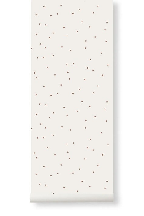 Шпалера ferm LIVING Dot Wallpaper колір білий