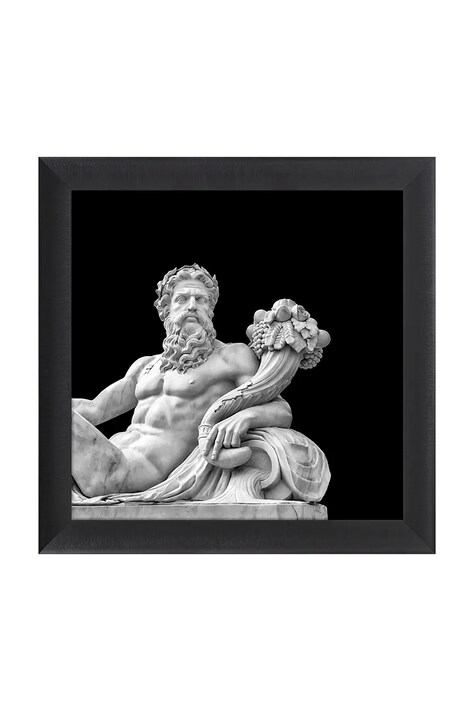 home & lifestyle fali dekoráció keretben ZEUS 70 x 70 cm
