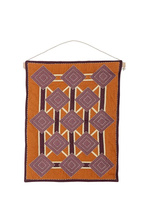 Bloomingville dekoracja ścienna Honia 78 x 62 cm kolor multicolor