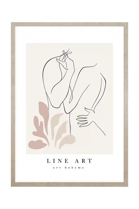 Настенная декорация в раме home & lifestyle 50 x 70 cm